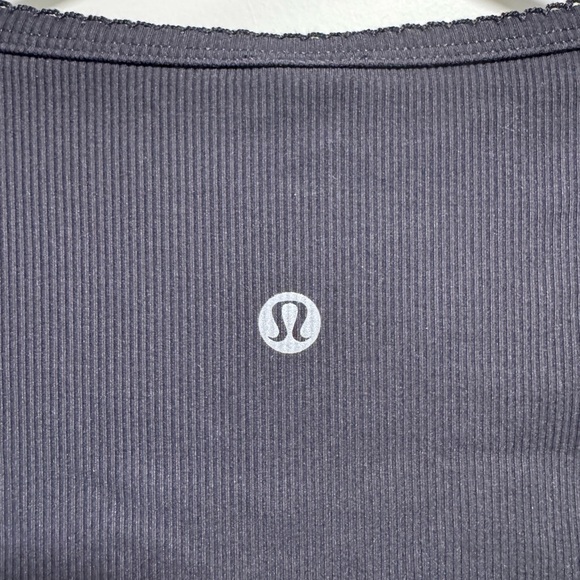 Lululemon Nulu Ribbed Wrap-Front Long-Sleeve Shirt Heart - Picture 5 of 12
